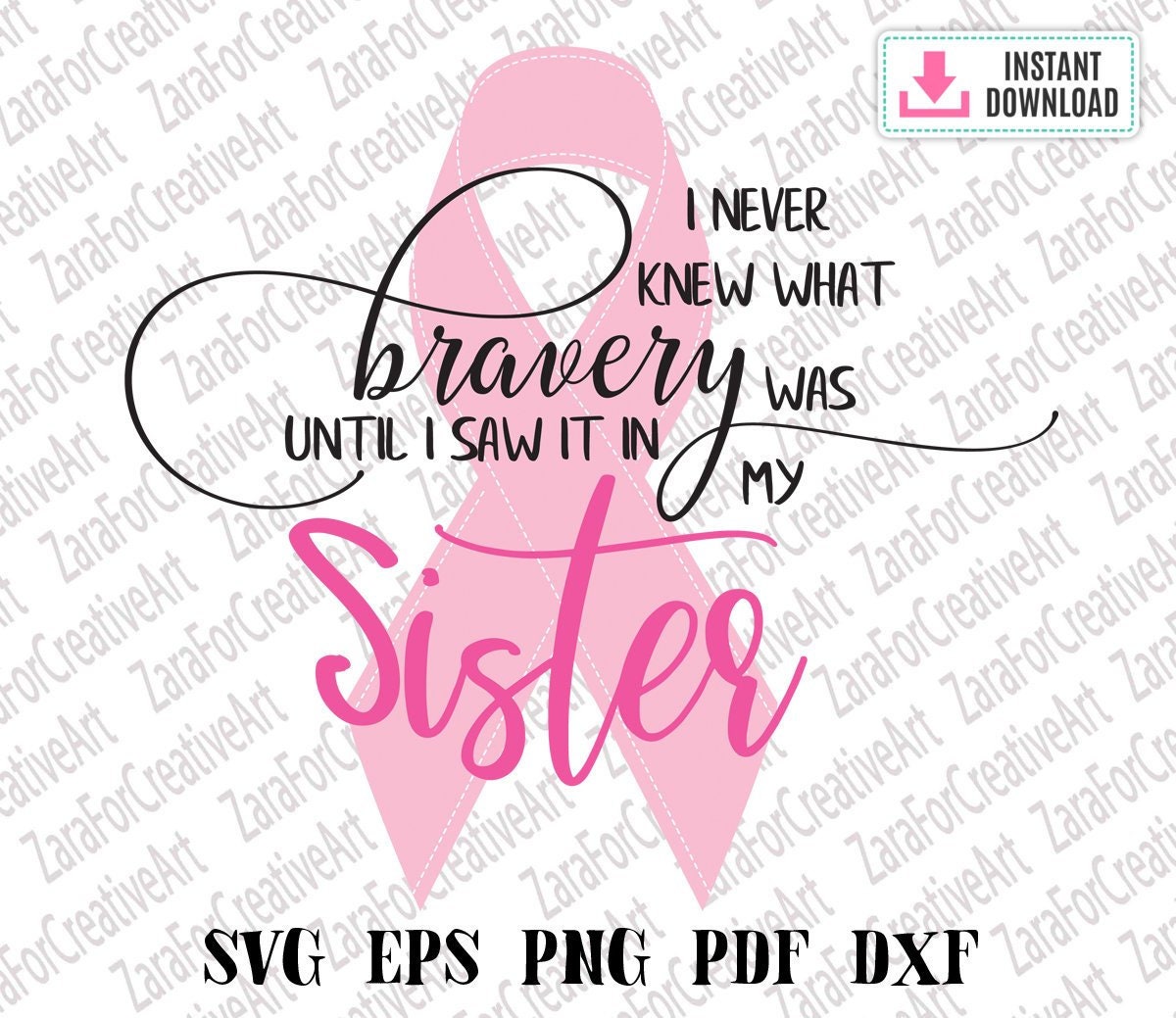 I Never Knew Bravery - Etsy, image size:1200x1039