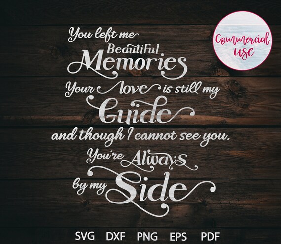 Trauer Svg Verlust Svg Denkmal Svg Tod Trauer Du Mich Schone Etsy