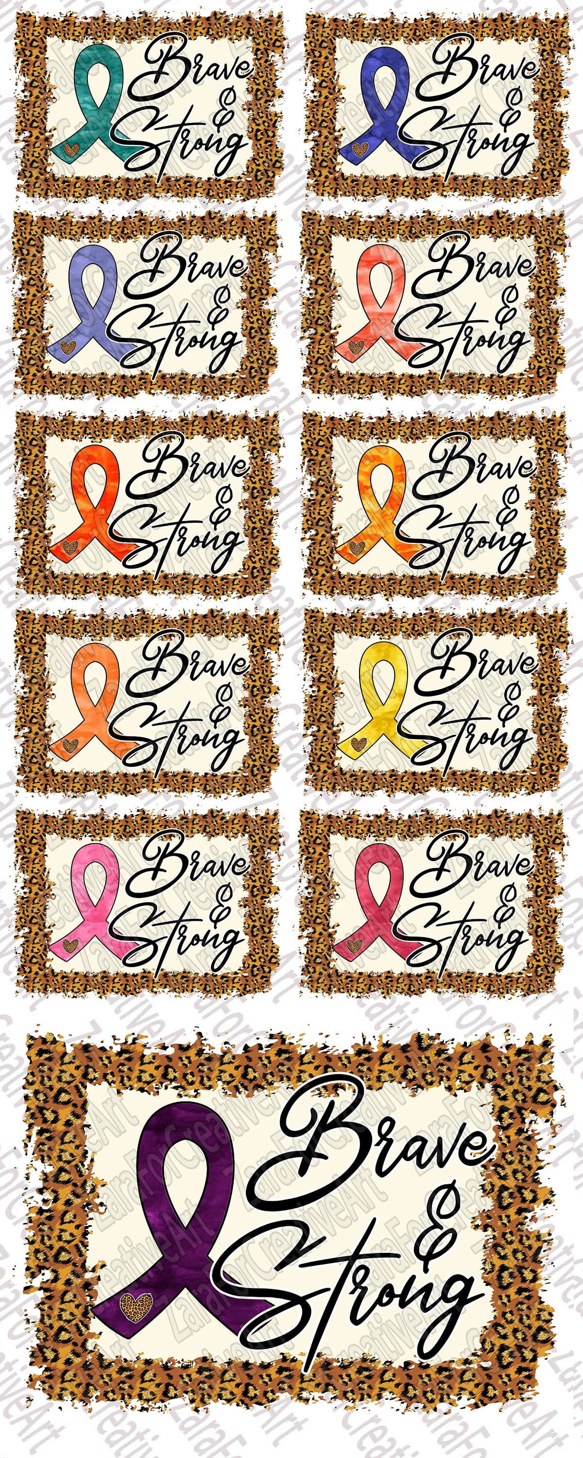 Download 39 design Brave and Strong PNG SVG Sublimation breast cancer | Etsy
