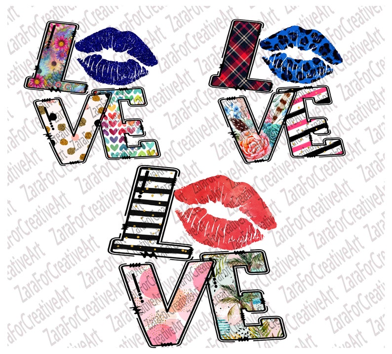 Download Love SVG sublimation design Kiss Lips Love clipart ...