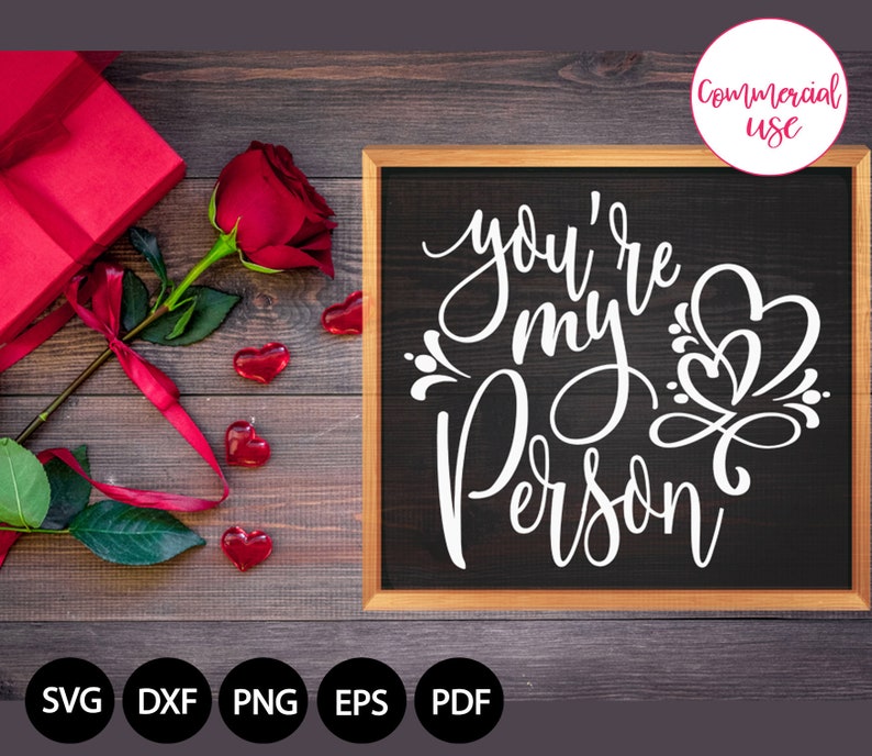 You're My Person Svg Wedding SVG Grey's Anatomy Svg | Etsy