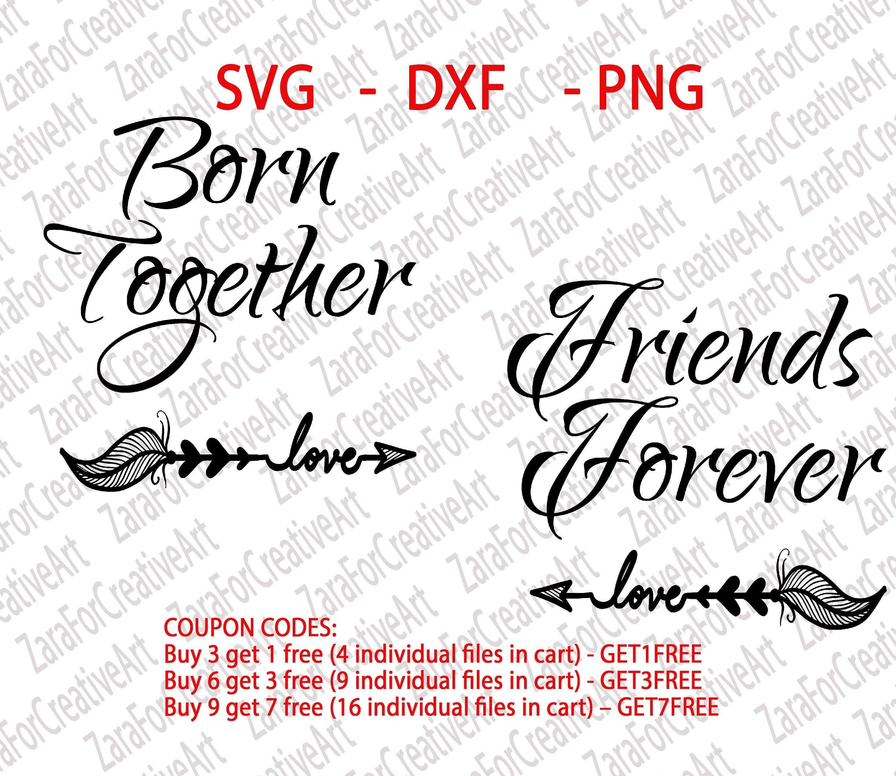 Free Free 307 Friends Forever Svg SVG PNG EPS DXF File