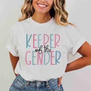 Guardián del género PNG, chico del equipo, chica del equipo, ideas de camisas de revelación de género, fiesta de revelación, anuncio de bebé, archivo vectorial de idea de revelación de género