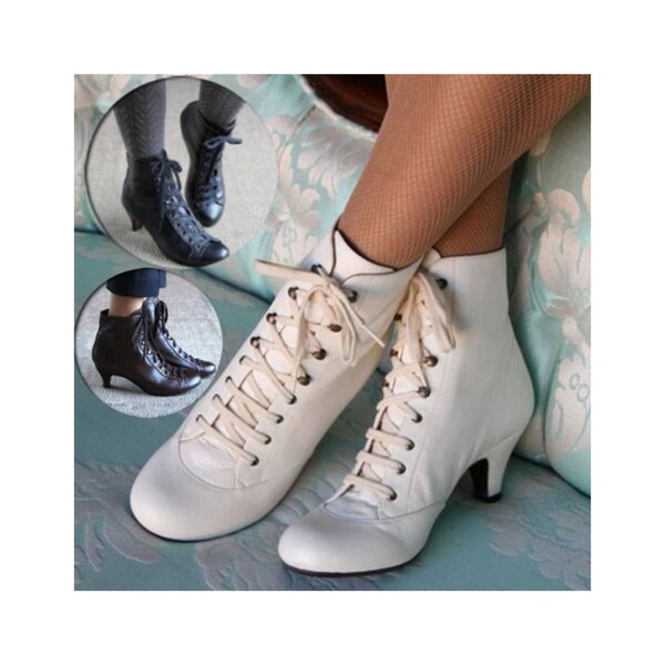 Victorian Boots Etsy
