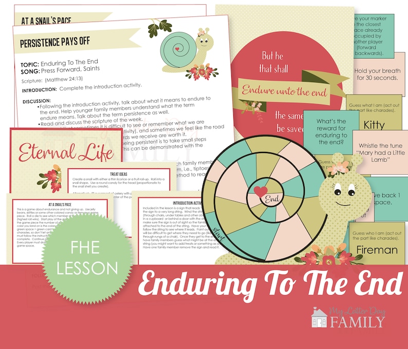 family home evening lessons 2019
