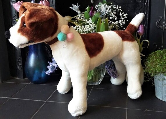 Dog Collar Pompom Adornment Etsy