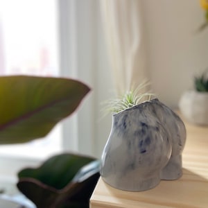 Booty Vase | Body Planter | Female Body Planter | Bum Planter | Airplant Holder | Butt Vase | Minimalist Planter