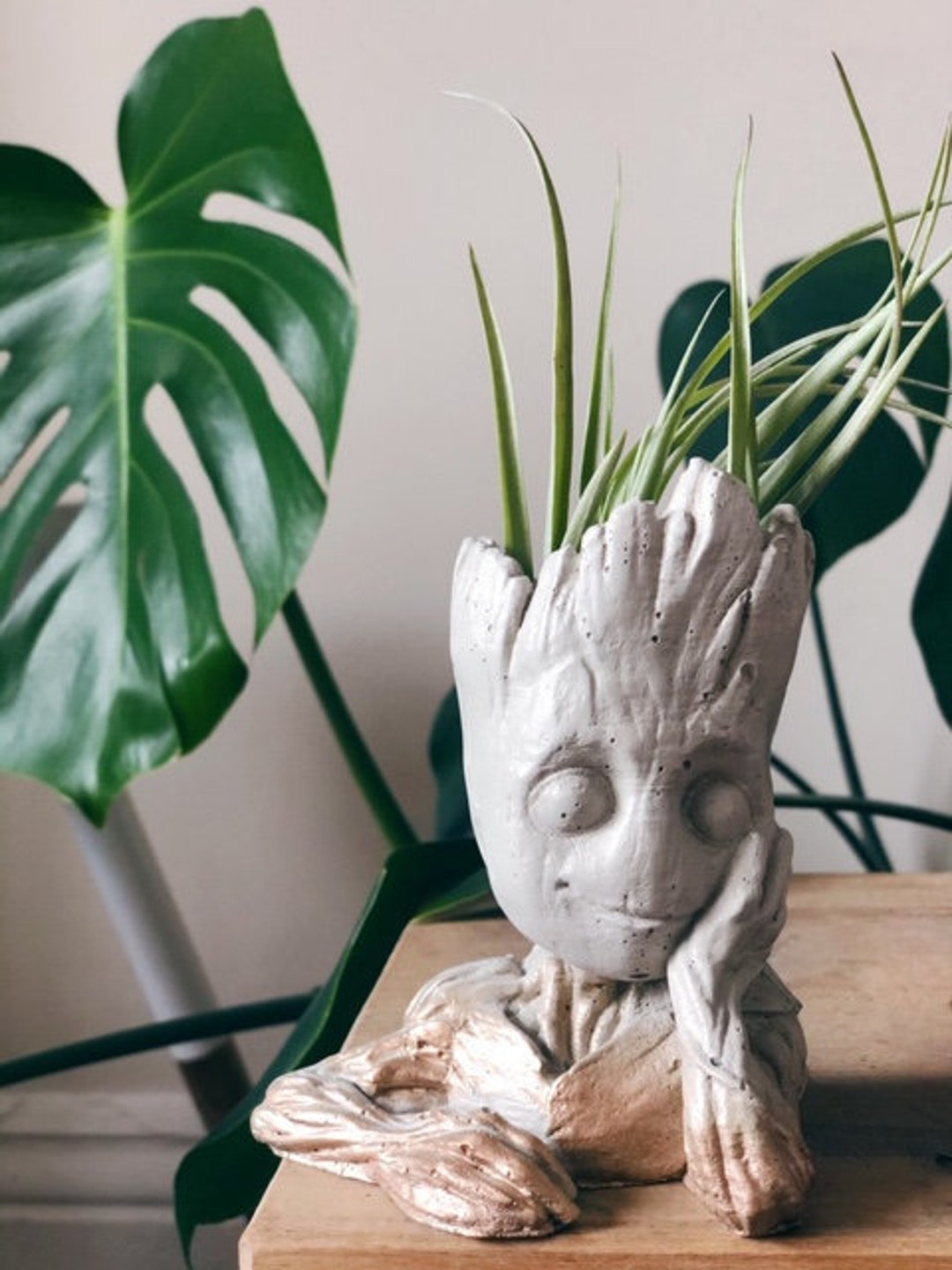 Baby Groot Concrete Planter Guardians of the Galaxy Fan Art