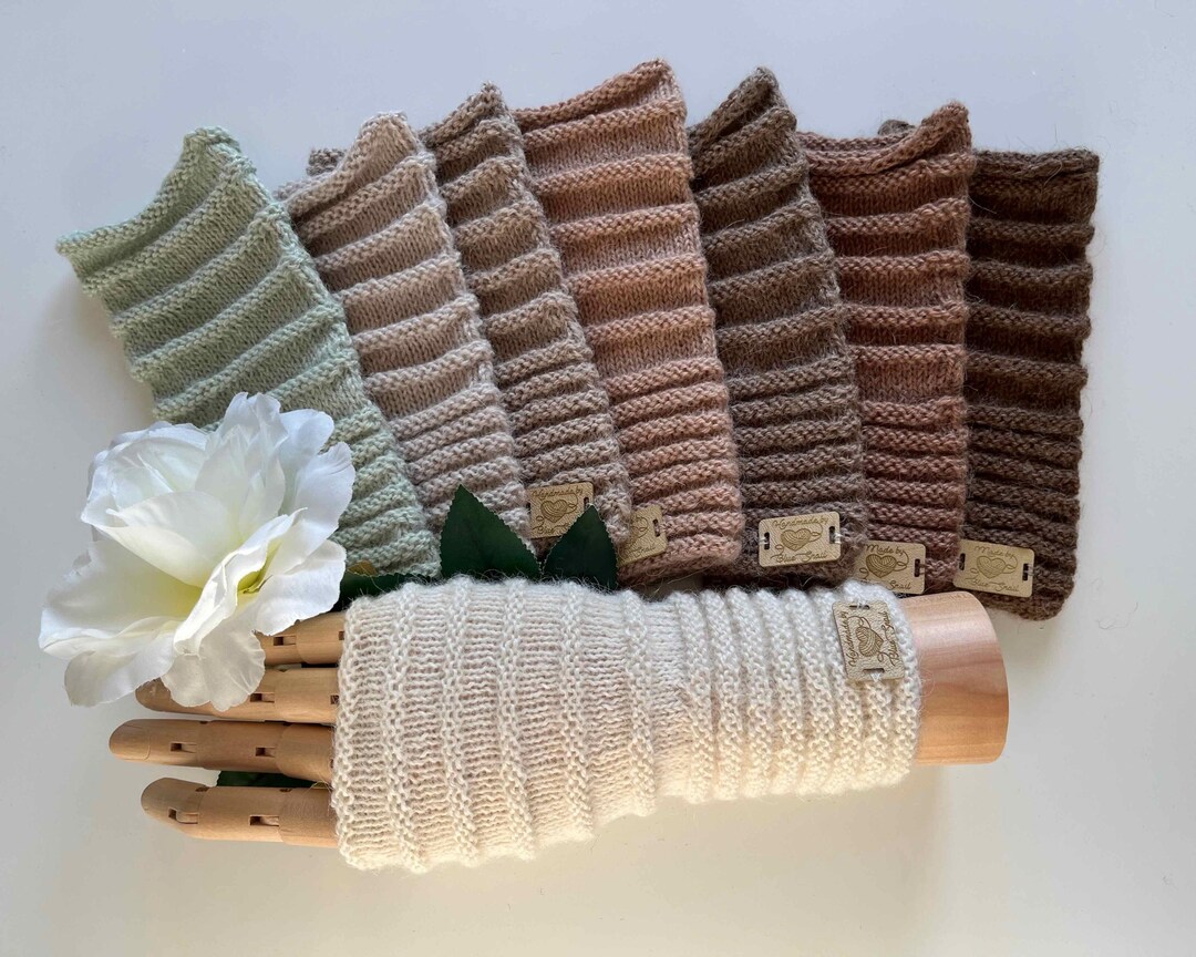 Bcginger Alpaca Handwarmers Nougat