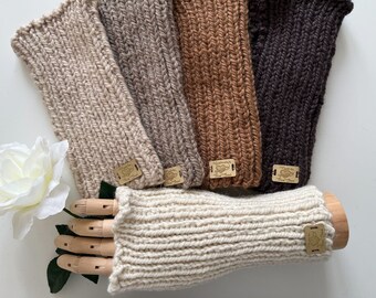 ニット・セーター IONSEOUL Cable Hand Warmer Knit (6color) JE871 Cable-Knit Sweater - Light brown - Kids | H&M US
