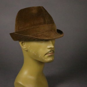 1970's Corduroy Boston Hat image 4