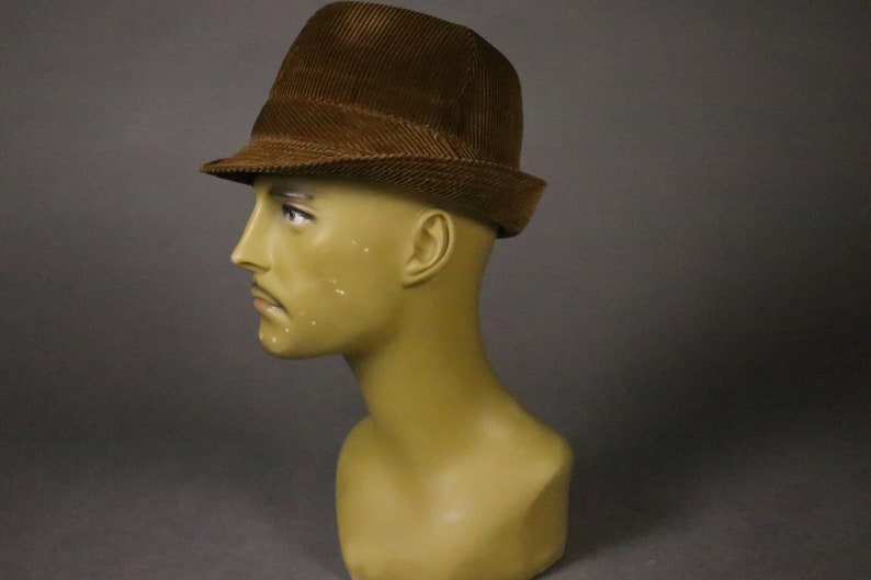 1970's Corduroy Boston Hat image 8