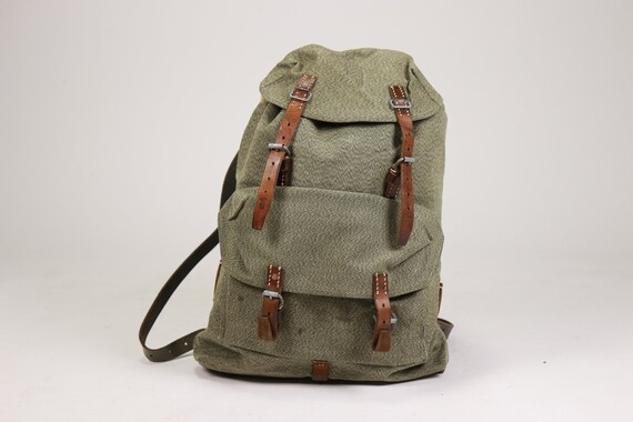 RARE 1950s Small Swiss Army Backpack - Etsy