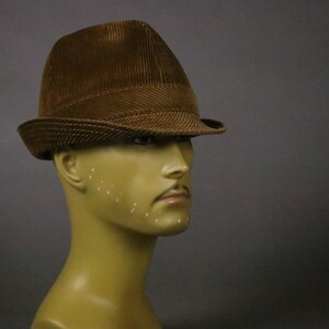 1970's Corduroy Boston Hat image 5