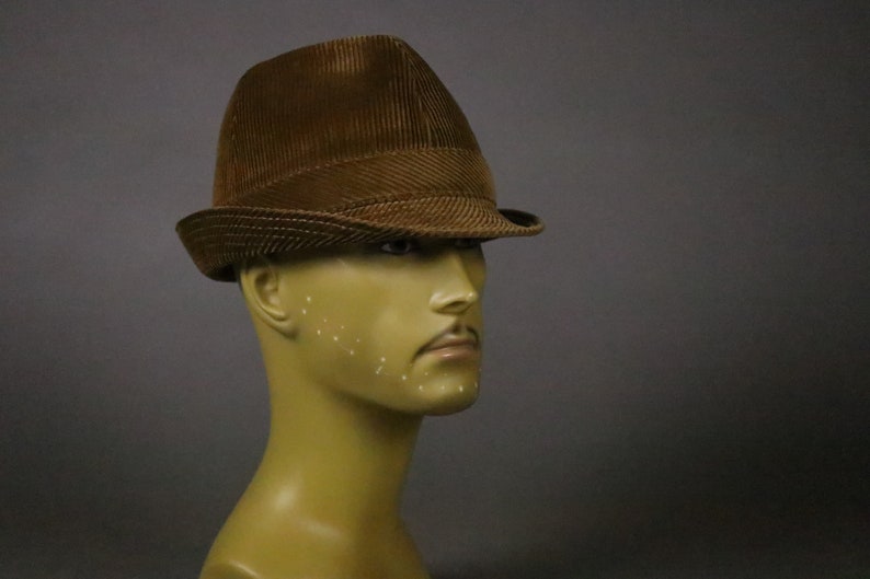 1970's Corduroy Boston Hat image 5