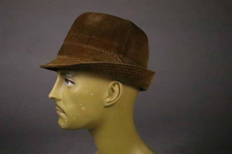 1970's Corduroy Boston Hat image 7