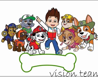 Download Free Paw Patrol Logo Svg Etsy SVG Cut Files
