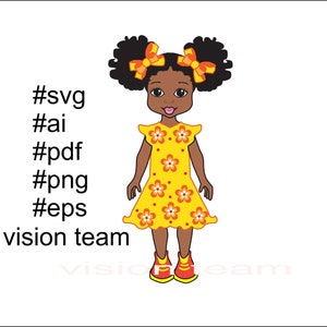 Peekaboo Girl Svg, Afro Girl Svg, Cute Little kid, Svg Cut File