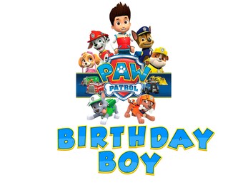Download Paw Patrol Birthday Svg Etsy