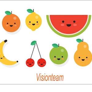 Frutas de verão SVG, Frutas svg, Pacote de frutas de verão, Pacote de frutas svg,