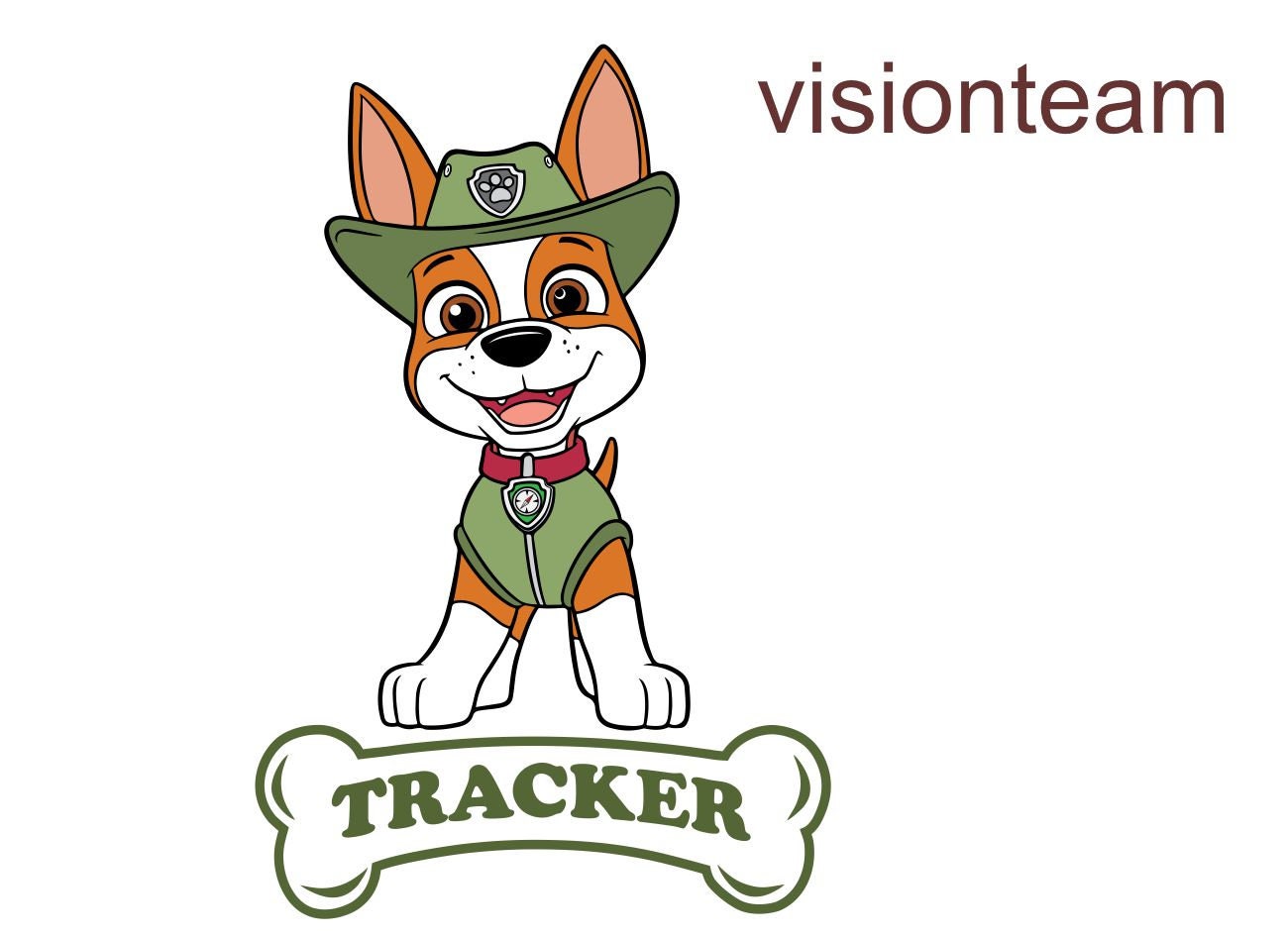 Download Paw Patrol Tracker Paw Patrol Tracker Svg Paw Patrol Cricut Paw Patrol Png Paw Patrol Birthday