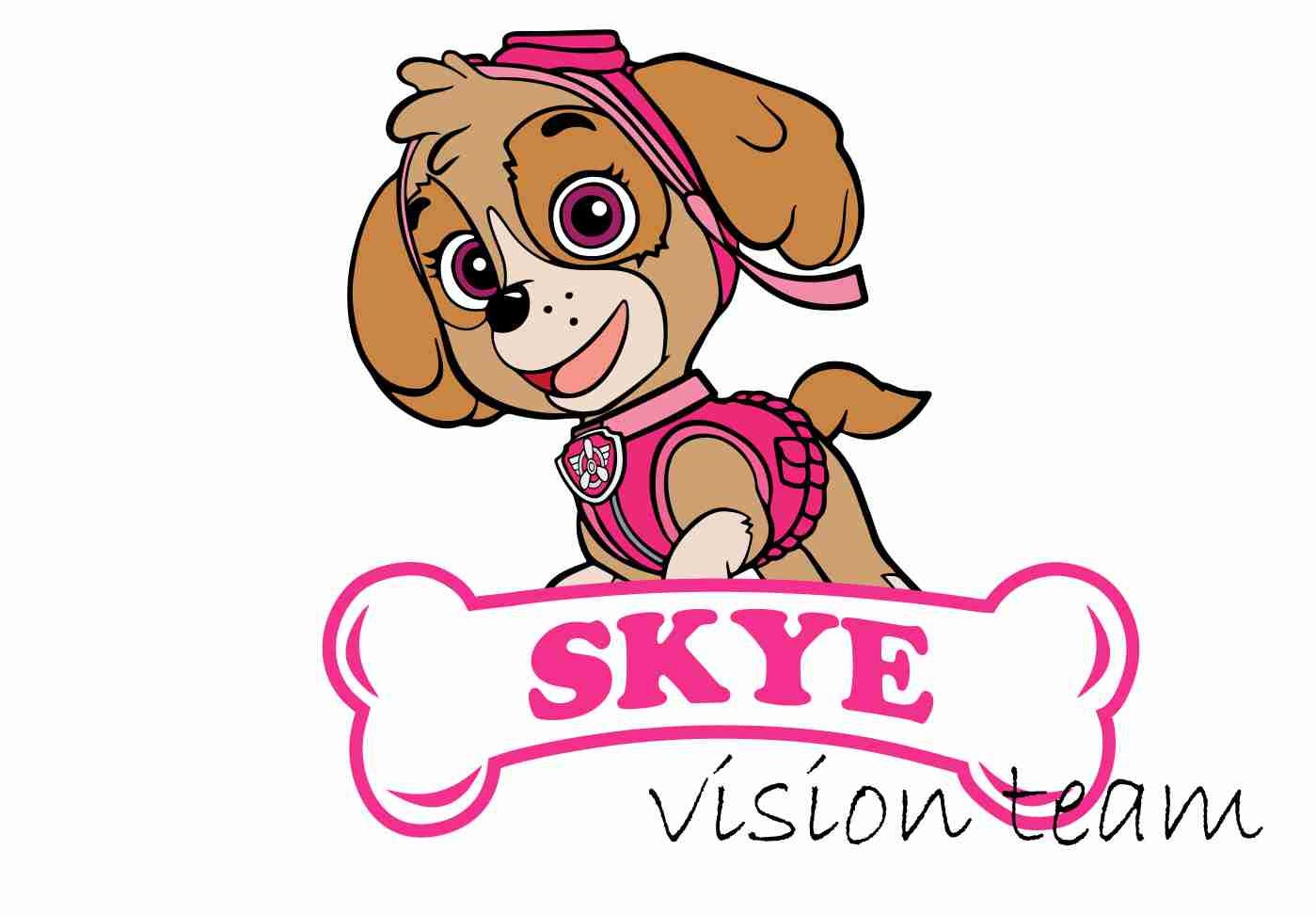Free paw patrol printable skye svg - golfhospital