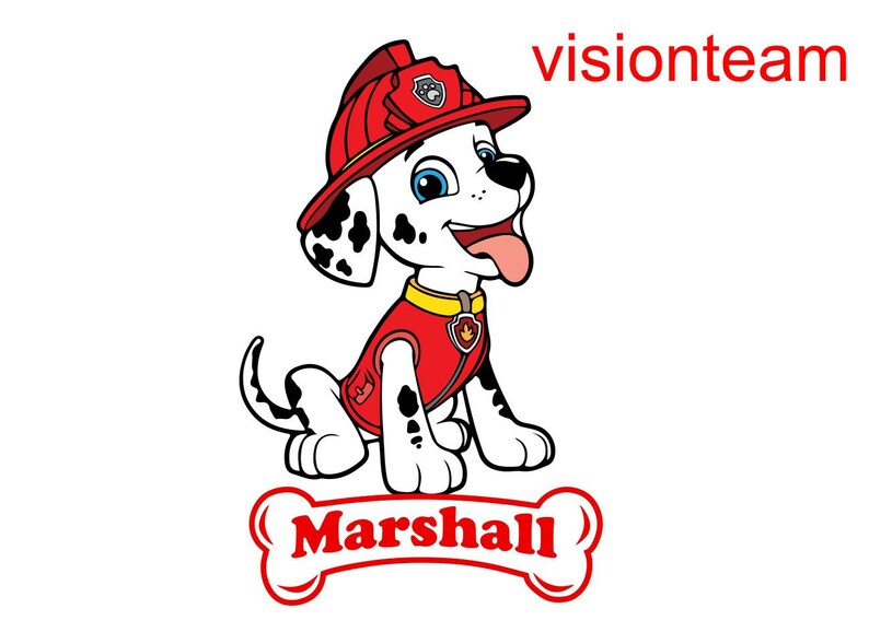 Download Paw Patrol Marshall Svg Paw Patrol Cricut Paw Patrol Png Paw Patrol Birthday Svg Paw Patrol Marshall Clip Art Art Collectibles