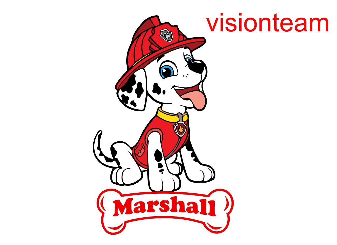 Download Paw Patrol Marshall Paw Patrol Marshall Svgpaw Patrol Etsy