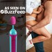 As Seen on Buzzfeed: Toothbrush Vibrator Clitoral Stimulation (Discreet Sex Toys Travel Gift Woman Dildo Viberry)