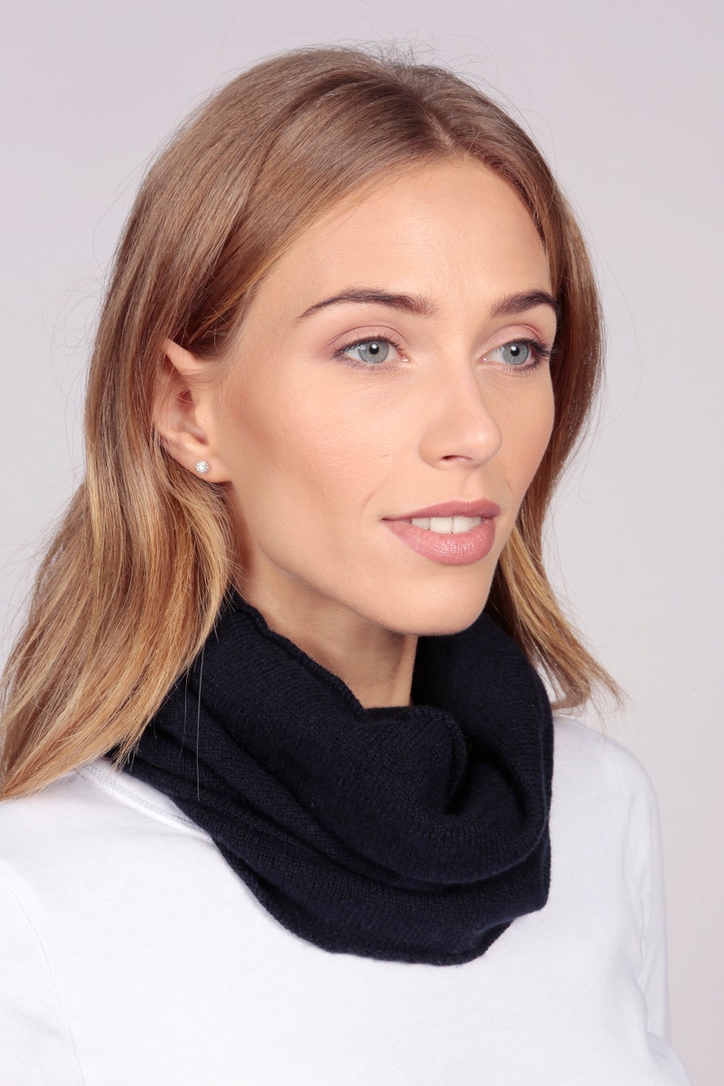 Cashmere Snood Neck Warmer Etsy UK