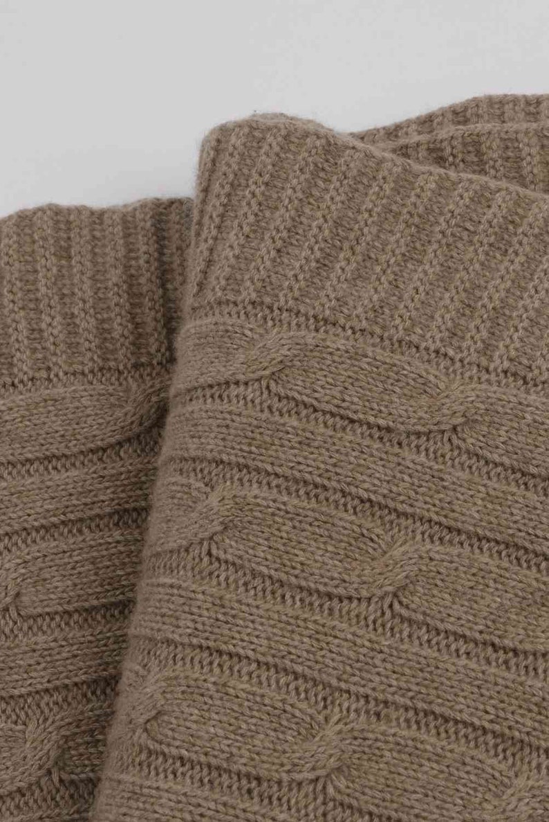 Blanket Throw 100 Cashmere Cable Knit Made in Italy Made to Etsy UK