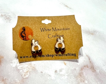Cat Jewelry, Cute Cat Jewelry, Crazy Cat Lady Earrings, Cat Lovers Gift, Whimsical Cat Earrings, Cat-Themed Jewelry, Cat Accessories, Funny