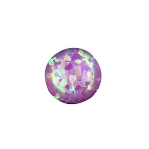 Synthetic Opal Cabochons Candy Pink