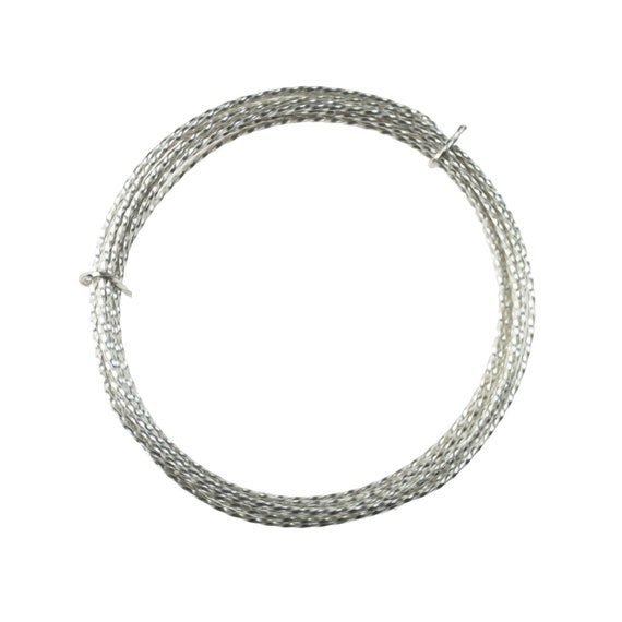 Parawire 18 Gauge 1.02mm Twisted Square Non Tarnish Wire 8ft 2.4m