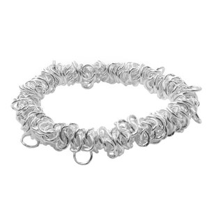 Elasticated Ring Charm Bracelet available a perfect gift for anyone collecting charms available in Silver Plated & Gold Plated finish