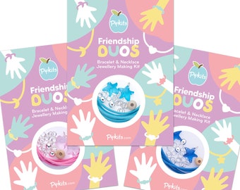 Kit de pulseras y collares Friendship Duos (paquete de 3)