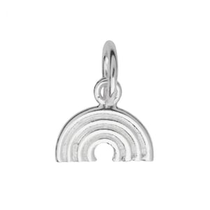 11 mm regnbågshänge, sterlingsilver, guld vermeil, regnbågsberlock, regnbåge, sterlingsilverberlock