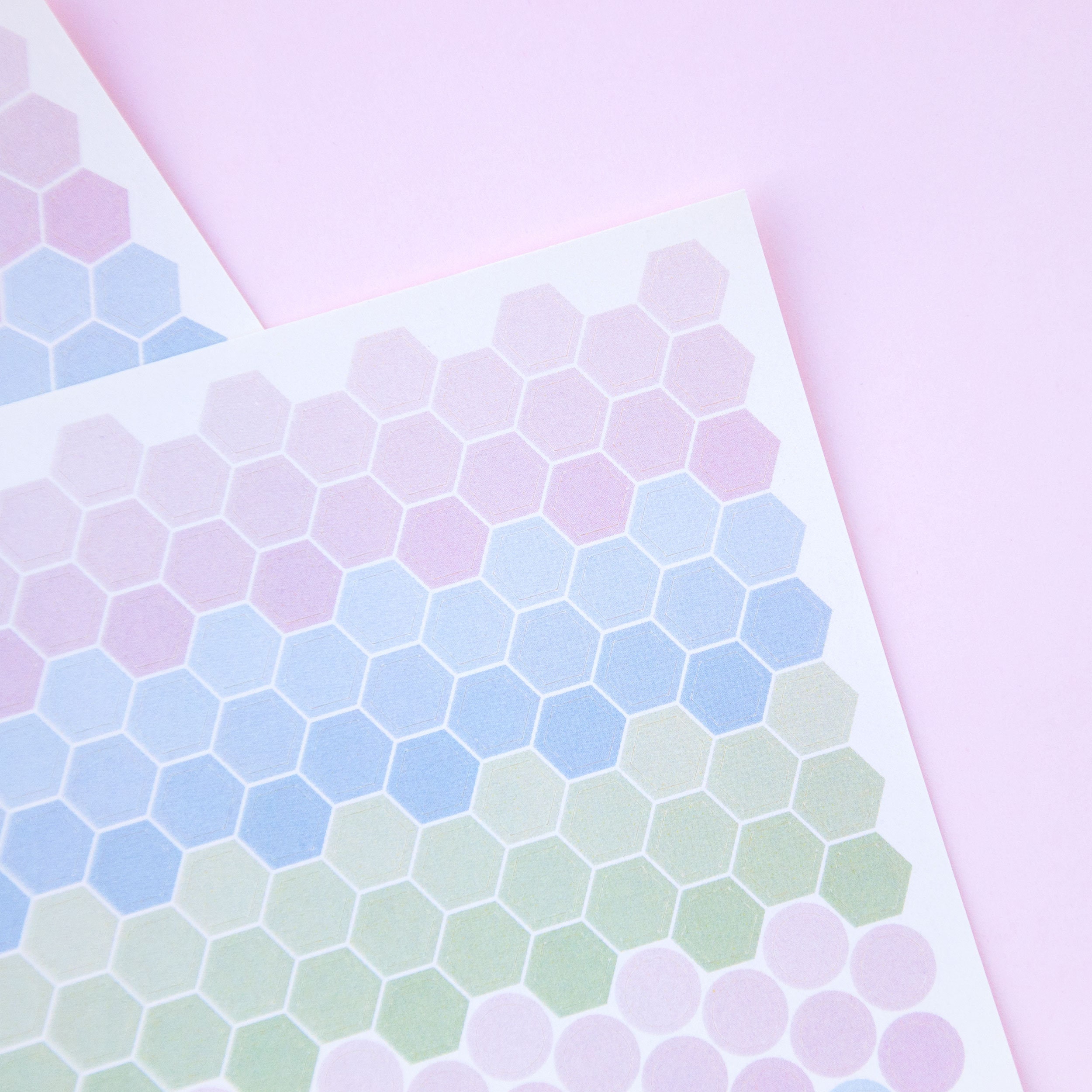 Gradient Bullet Points Sticker Sheet - Functional Stickers - Gradient ...