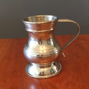 Pewter Tankard/Beer Stein England 1960