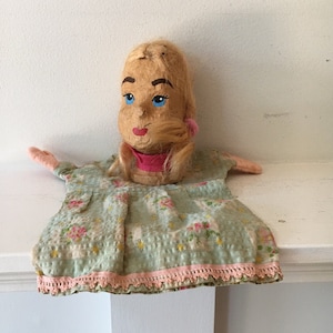Vtg. Wooden Puppet
