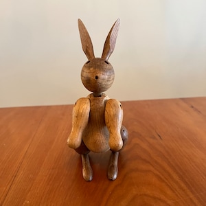 Wooden Rabbit Kay Bojesen Denmark