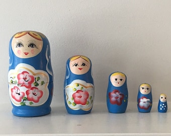 Russian Matryoshka Set of 5