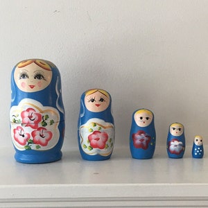 Russian Matryoshka Set of 5
