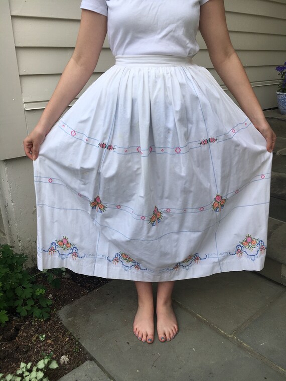 ralph lauren white skirt