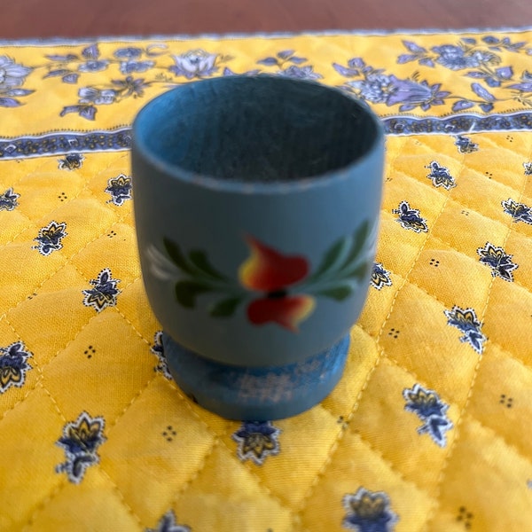 Swedish Wooden Egg Cup