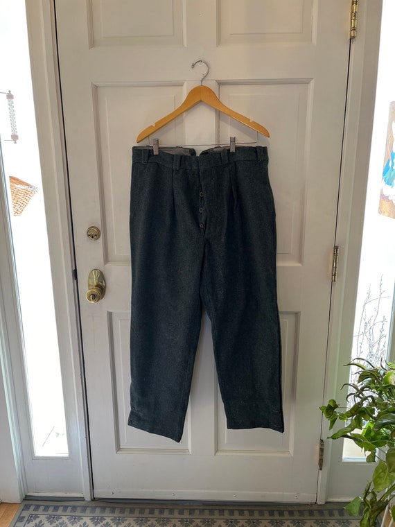 WWII Swiss Military Wool Pants