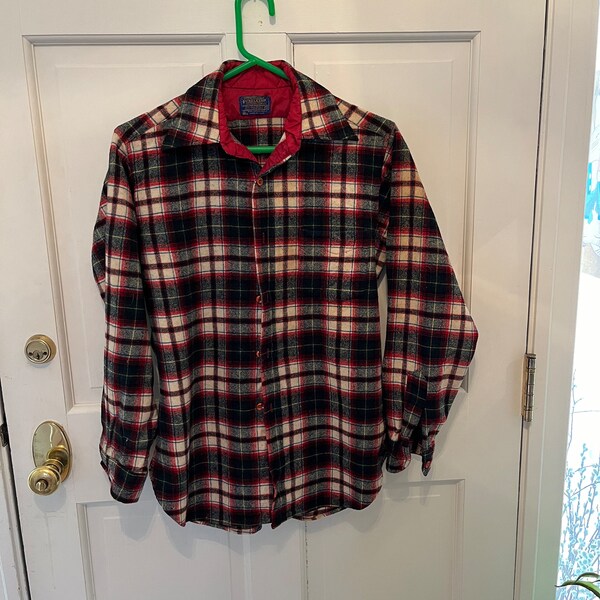 Vtg. Pendleton Tartan Plaid Shirt