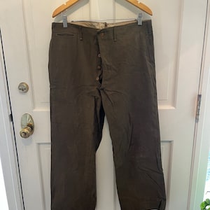 WW 11 US Army Green Wool Pants