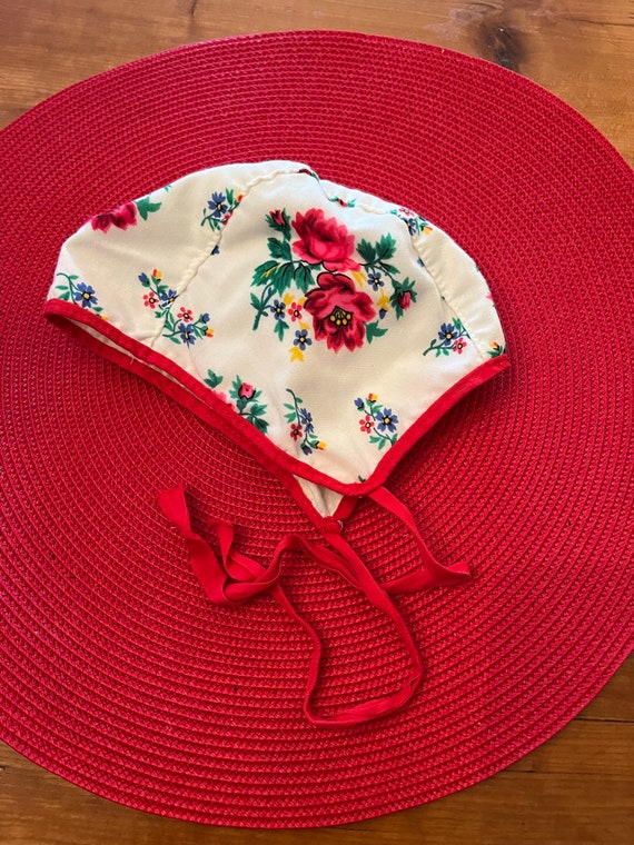 Vtg. Baby Bonnet Handmade