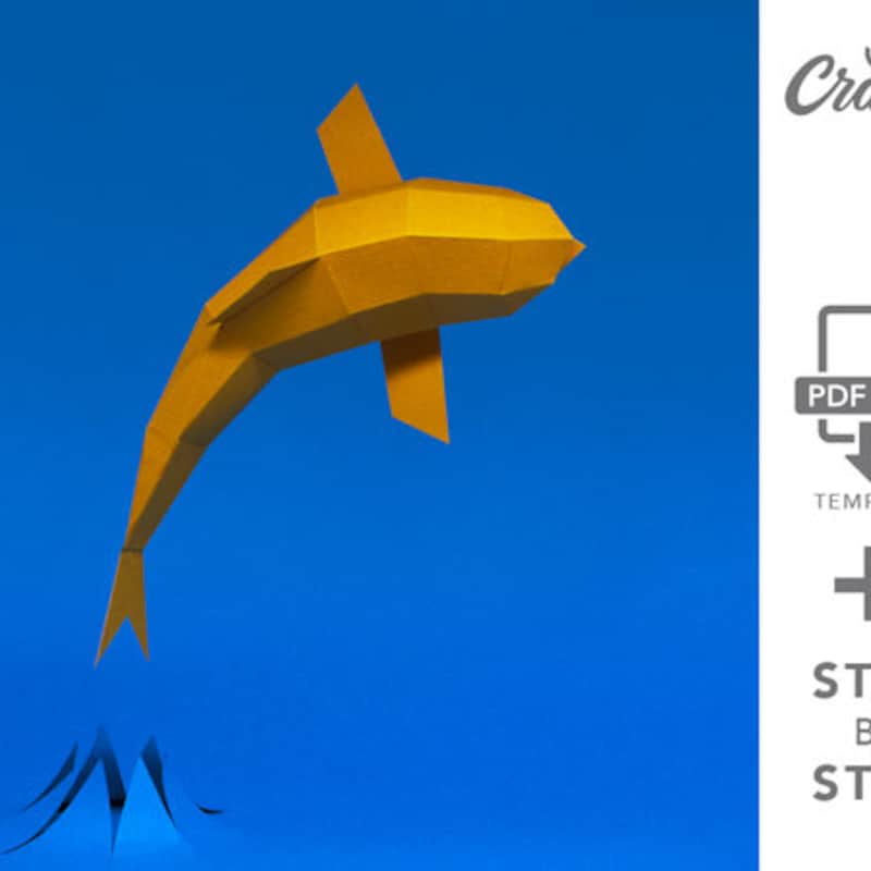 Origami Fish - Etsy